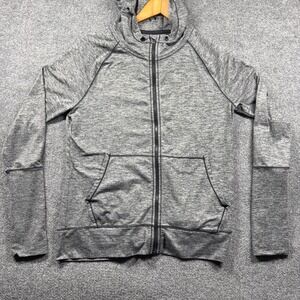 Athleta Sweater Womens Medium l Full Zip Hoodie Thumbhole Athletic Jacket